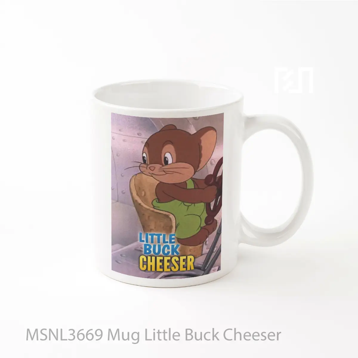 Mug Little Buck Cheeser Gelas Keramik Tema Film MSNL3669