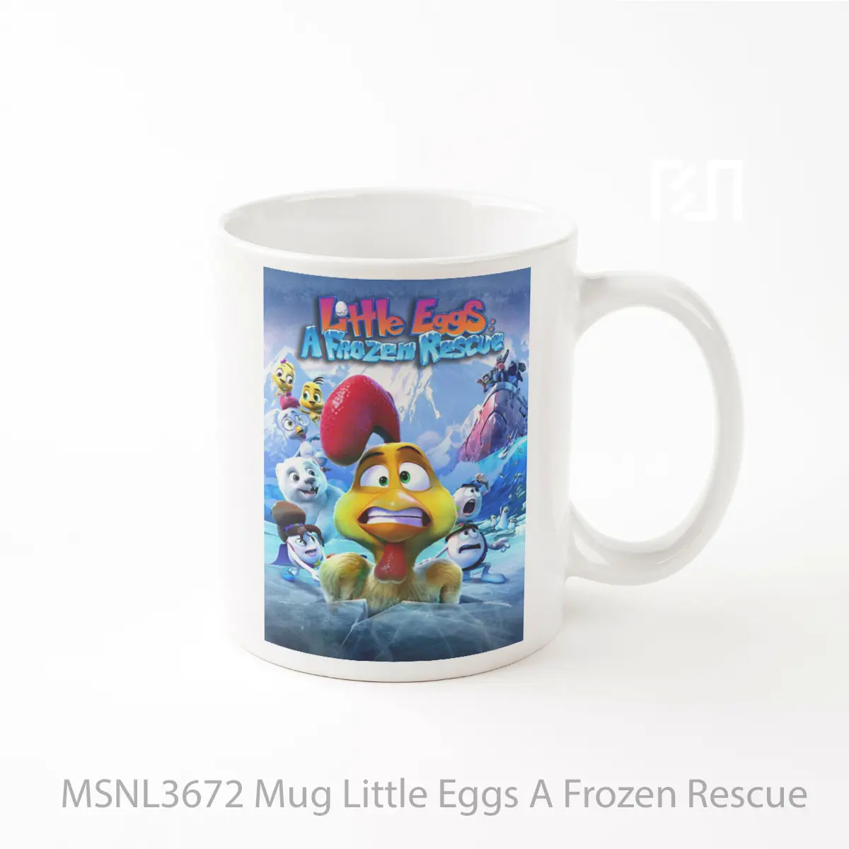 Mug Little Eggs A Frozen Rescue Gelas Keramik Tema Film MSNL3672