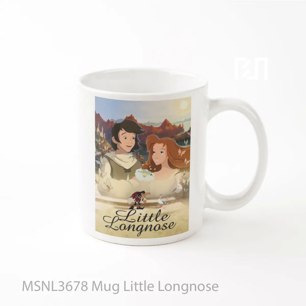 Mug Little Longnose Gelas Keramik Tema Film MSNL3678