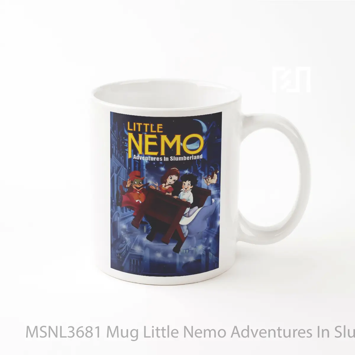 Mug Little Nemo Adventures In Slumberland Gelas Keramik Tema Film MSNL3681