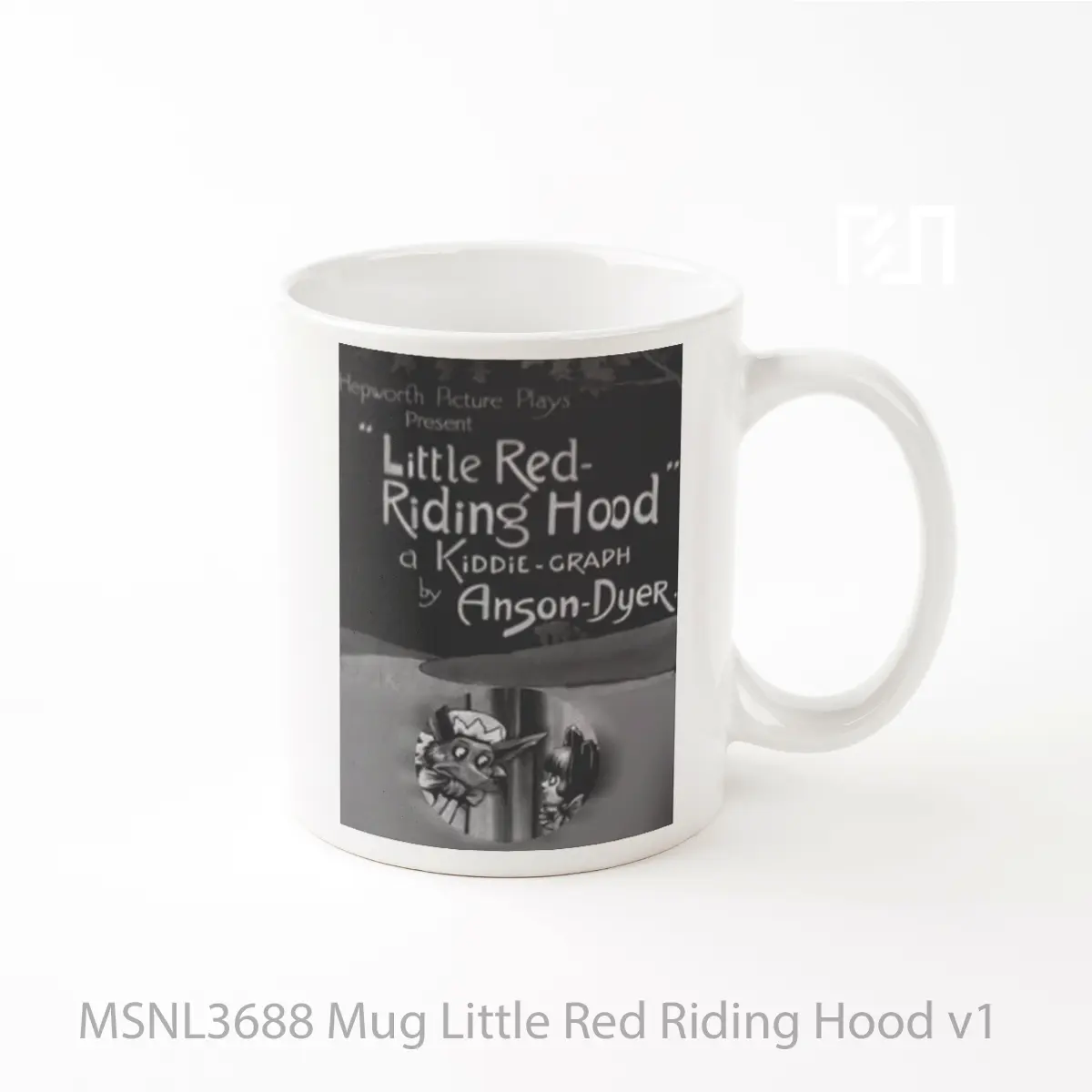 Mug Little Red Riding Hood V1 Gelas Keramik Tema Film MSNL3688