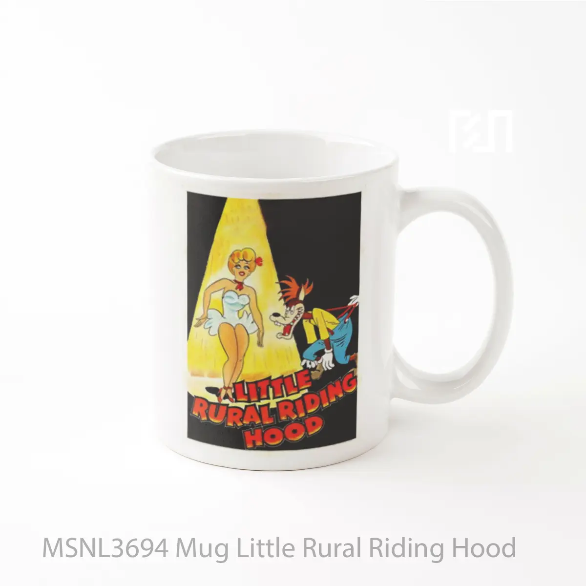 Mug Little Rural Riding Hood Gelas Keramik Tema Film MSNL3694