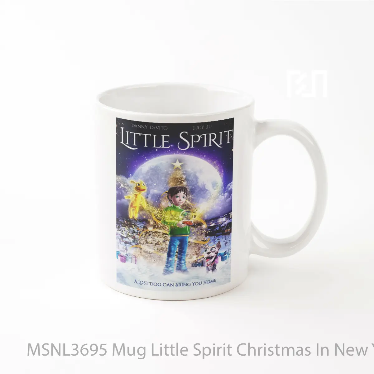 Mug Little Spirit Christmas In New York Gelas Keramik Tema Film MSNL3695