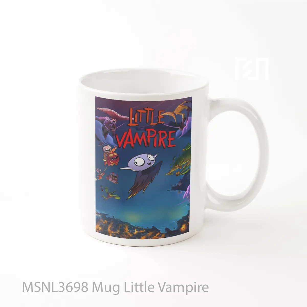 Mug Little Vampire Gelas Keramik Tema Film MSNL3698
