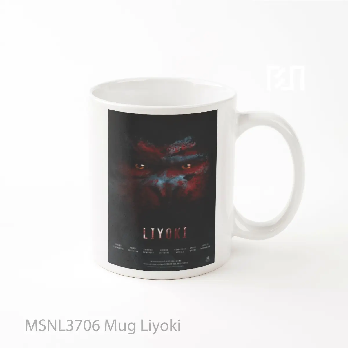 Mug Liyoki Gelas Keramik Tema Film MSNL3706