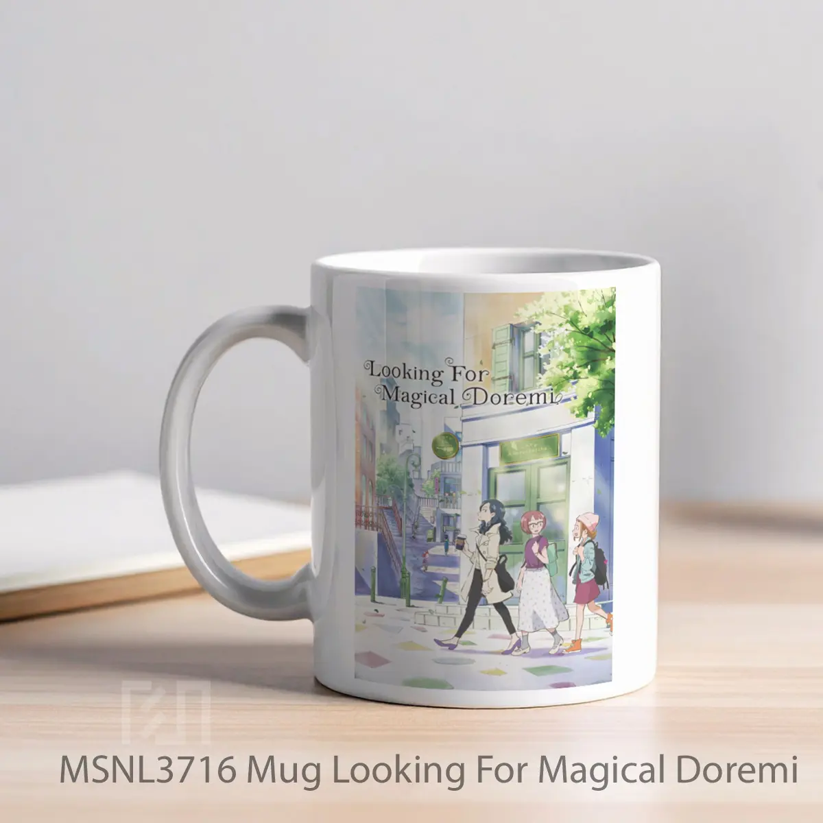 Mug Looking For Magical Doremi Gelas Keramik Tema Film MSNL3716 - Tampak Kiri