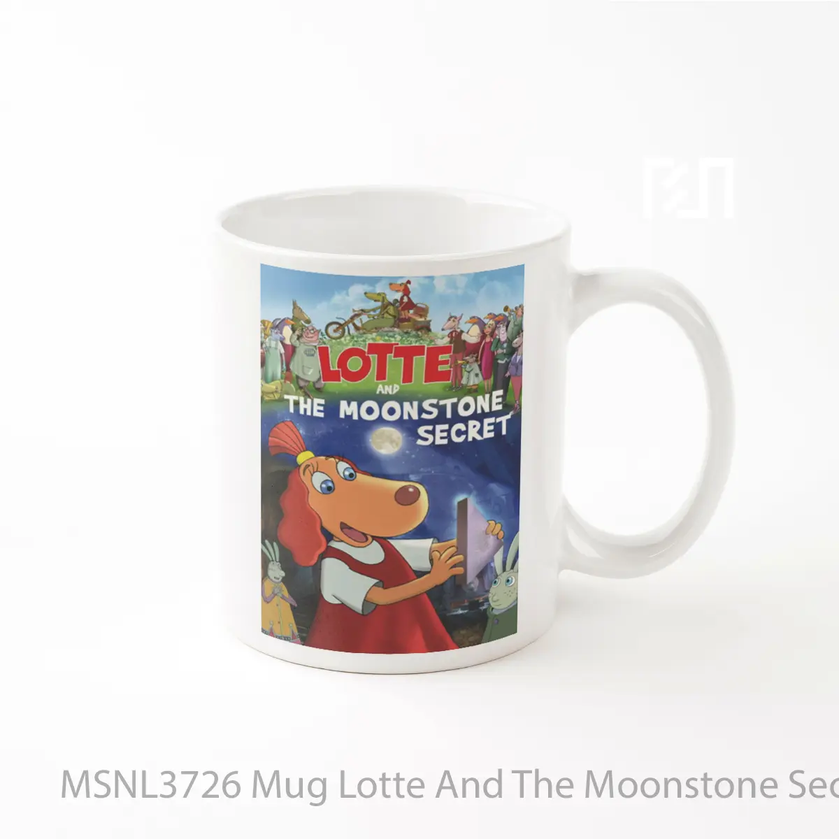 Mug Lotte And The Moonstone Secret Gelas Keramik Tema Film MSNL3726