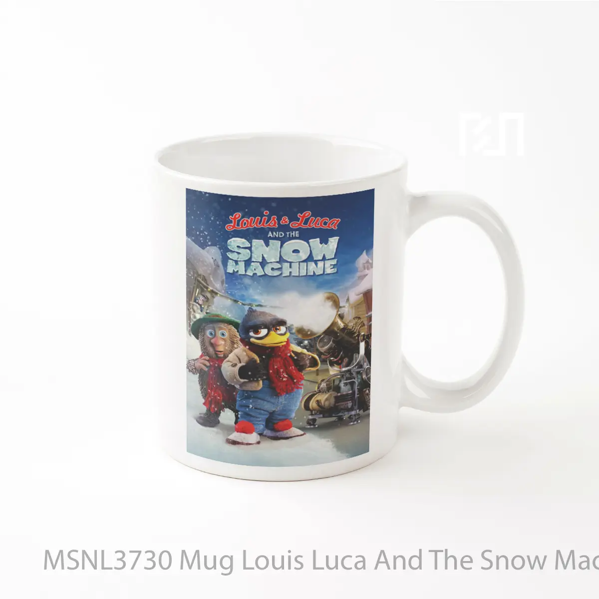 Mug Louis Luca And The Snow Machine Gelas Keramik Tema Film MSNL3730