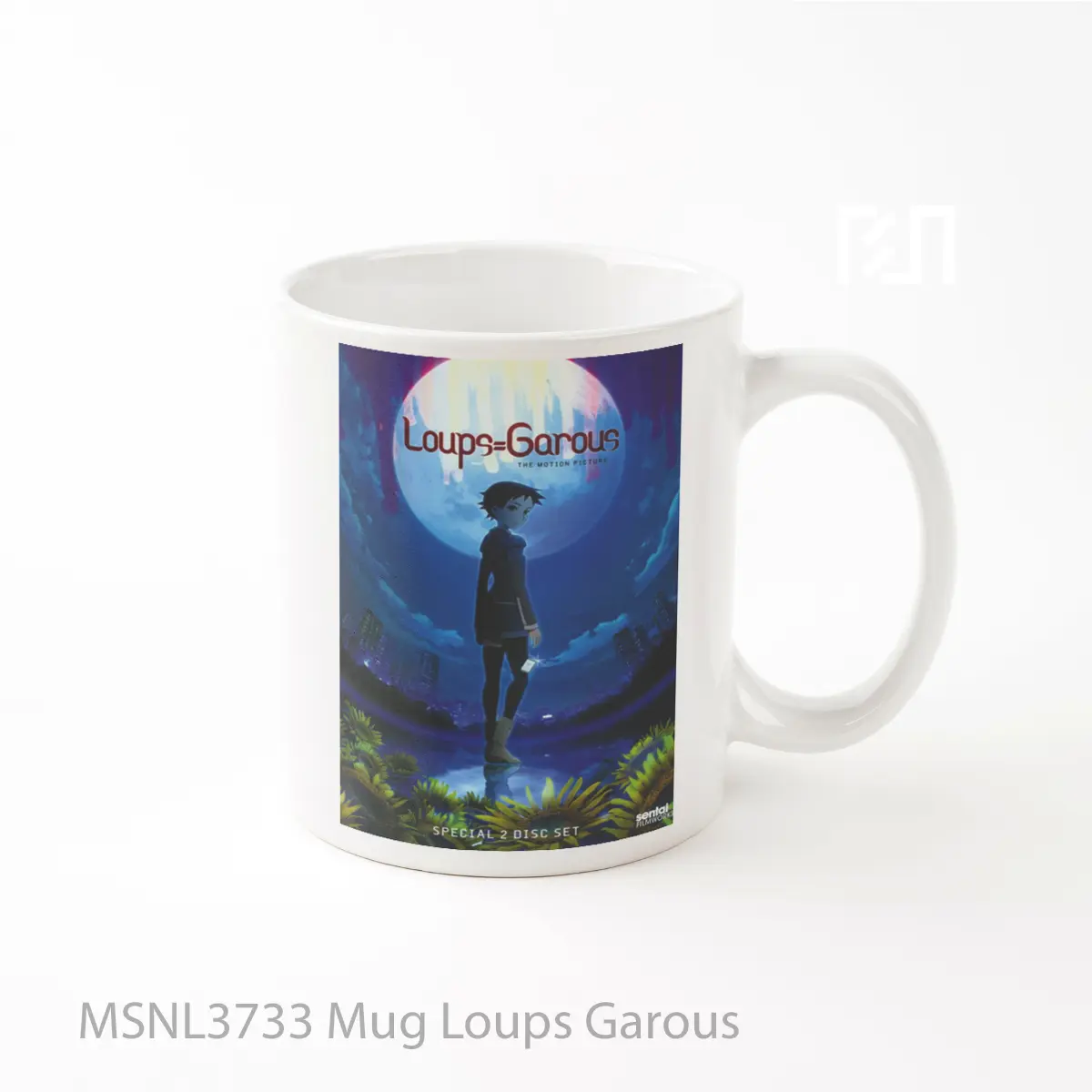 Mug Loups Garous Gelas Keramik Tema Film MSNL3733