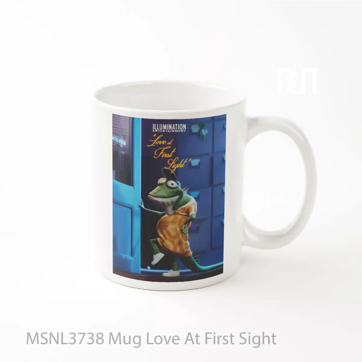 Mug Love At First Sight Gelas Keramik Tema Film MSNL3738