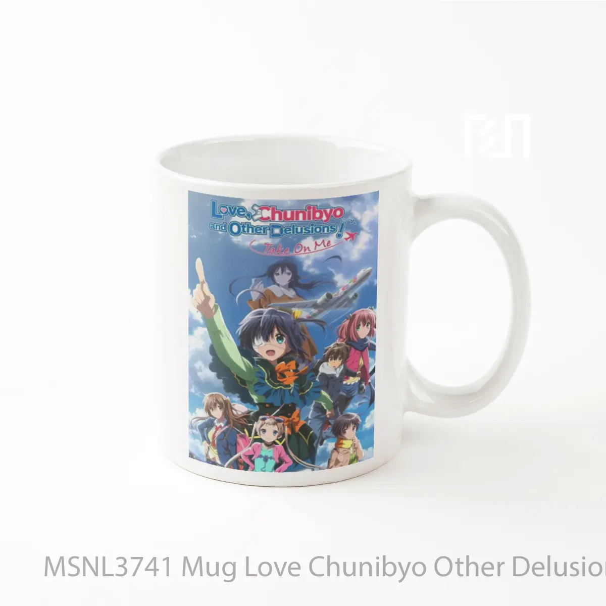 Mug Love Chunibyo Other Delusions Take On Me Gelas Keramik Tema Film MSNL3741