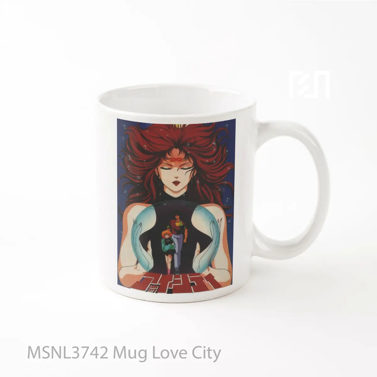 Mug Love City Gelas Keramik Tema Film MSNL3742