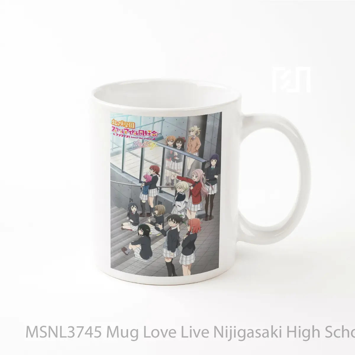 Mug Love Live Nijigasaki High School Idol Club Next Sky Gelas Keramik Tema Film MSNL3745