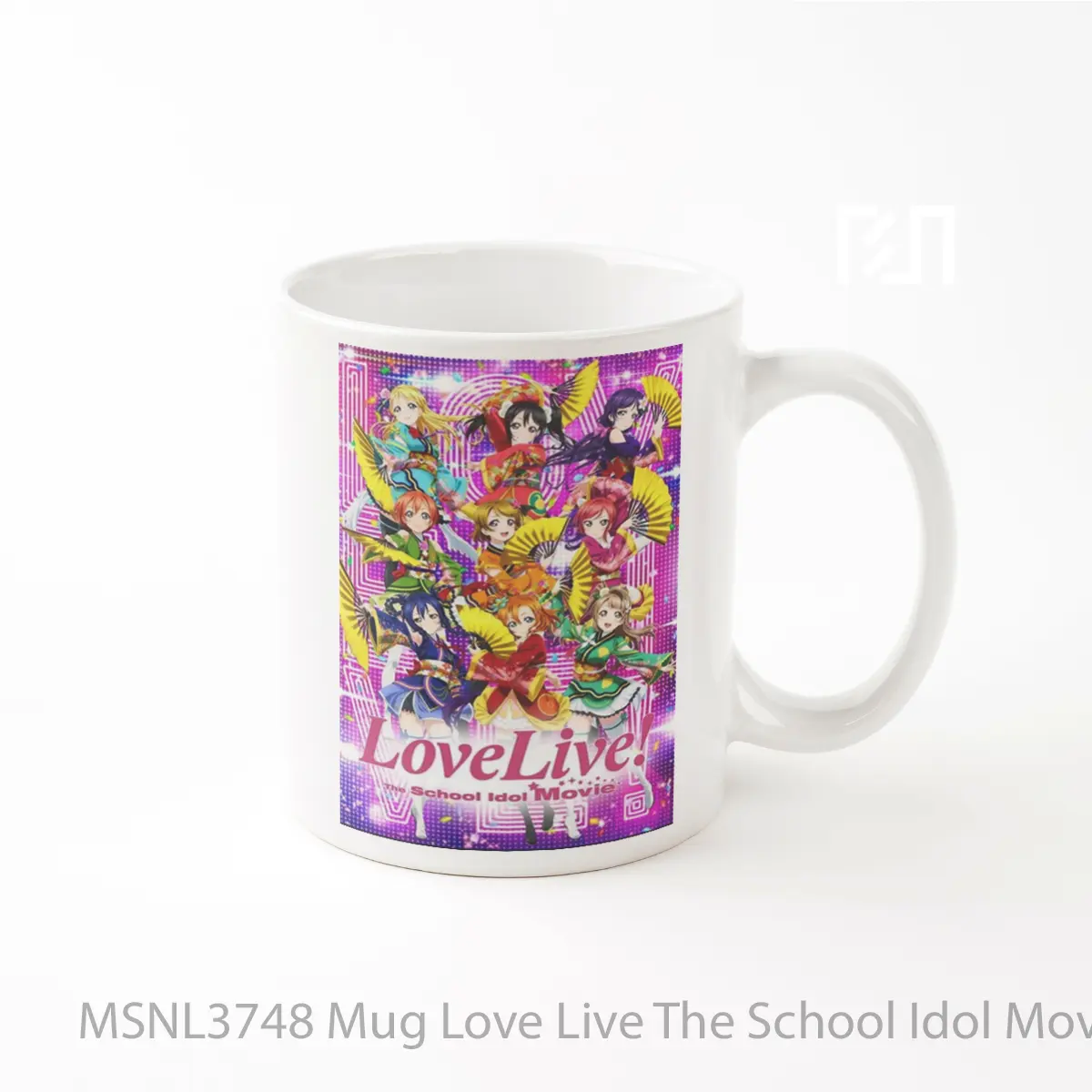 Mug Love Live The School Idol Movie Gelas Keramik Tema Film MSNL3748