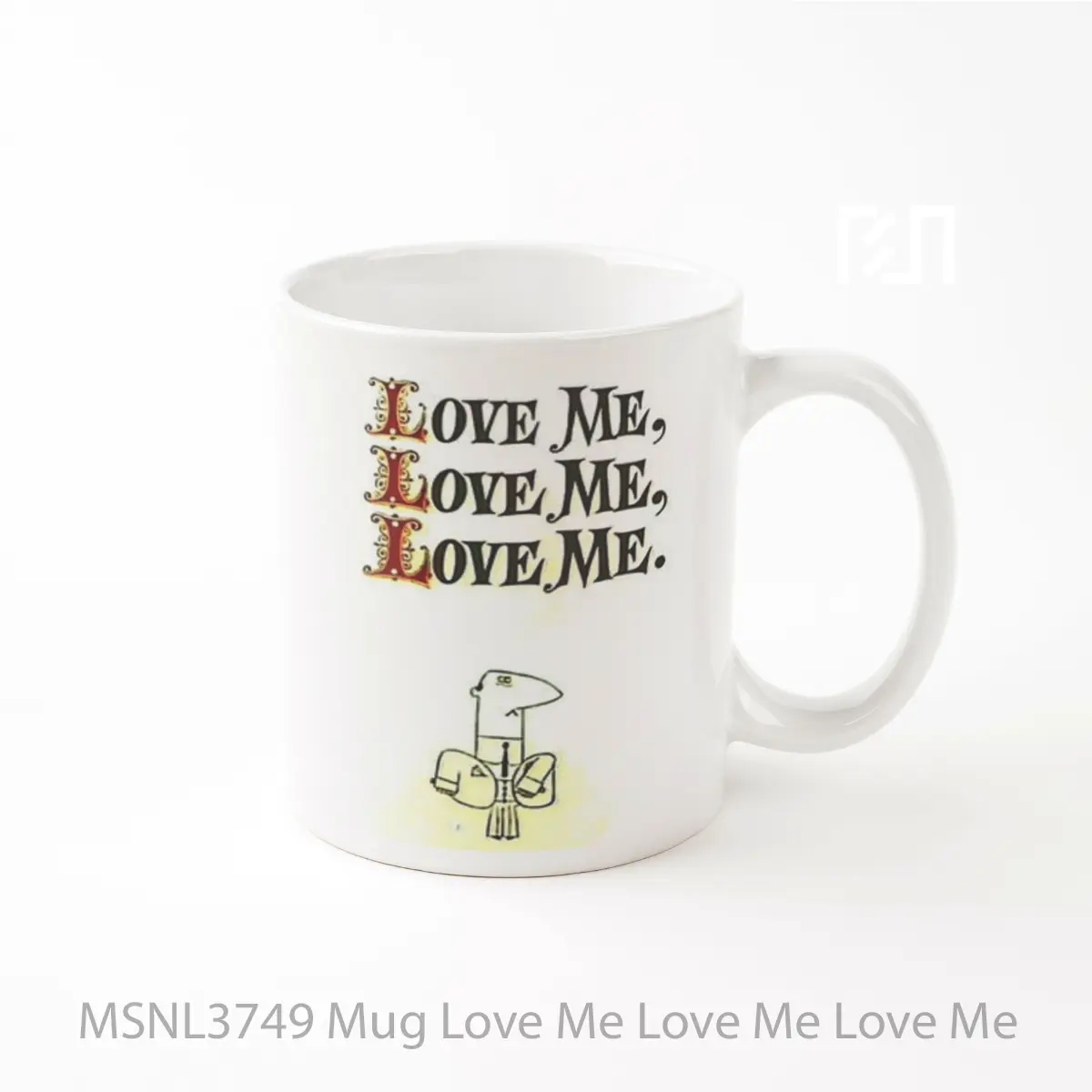 Mug Love Me Love Me Love Me Gelas Keramik Tema Film MSNL3749