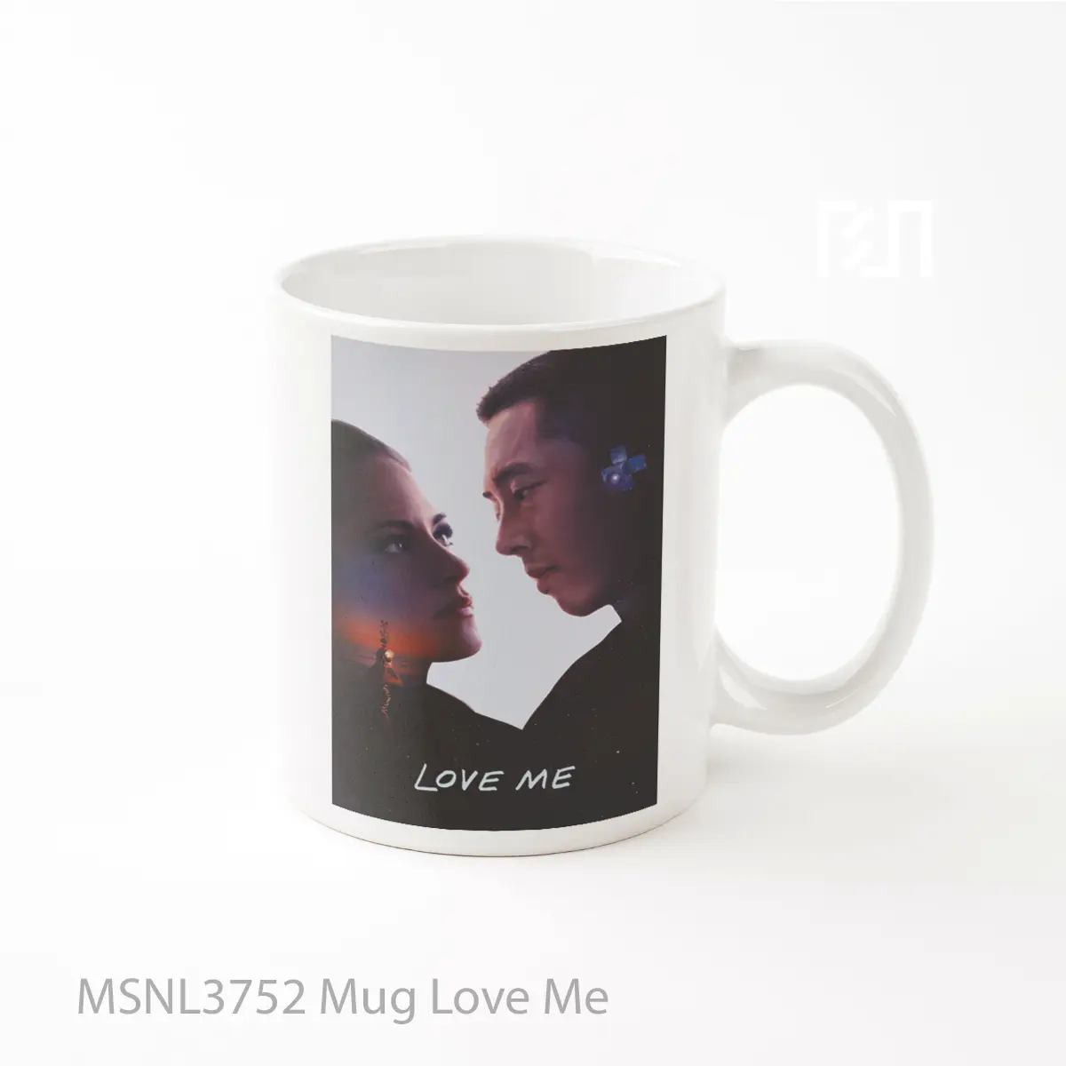 Mug Love Me Gelas Keramik Tema Film MSNL3752