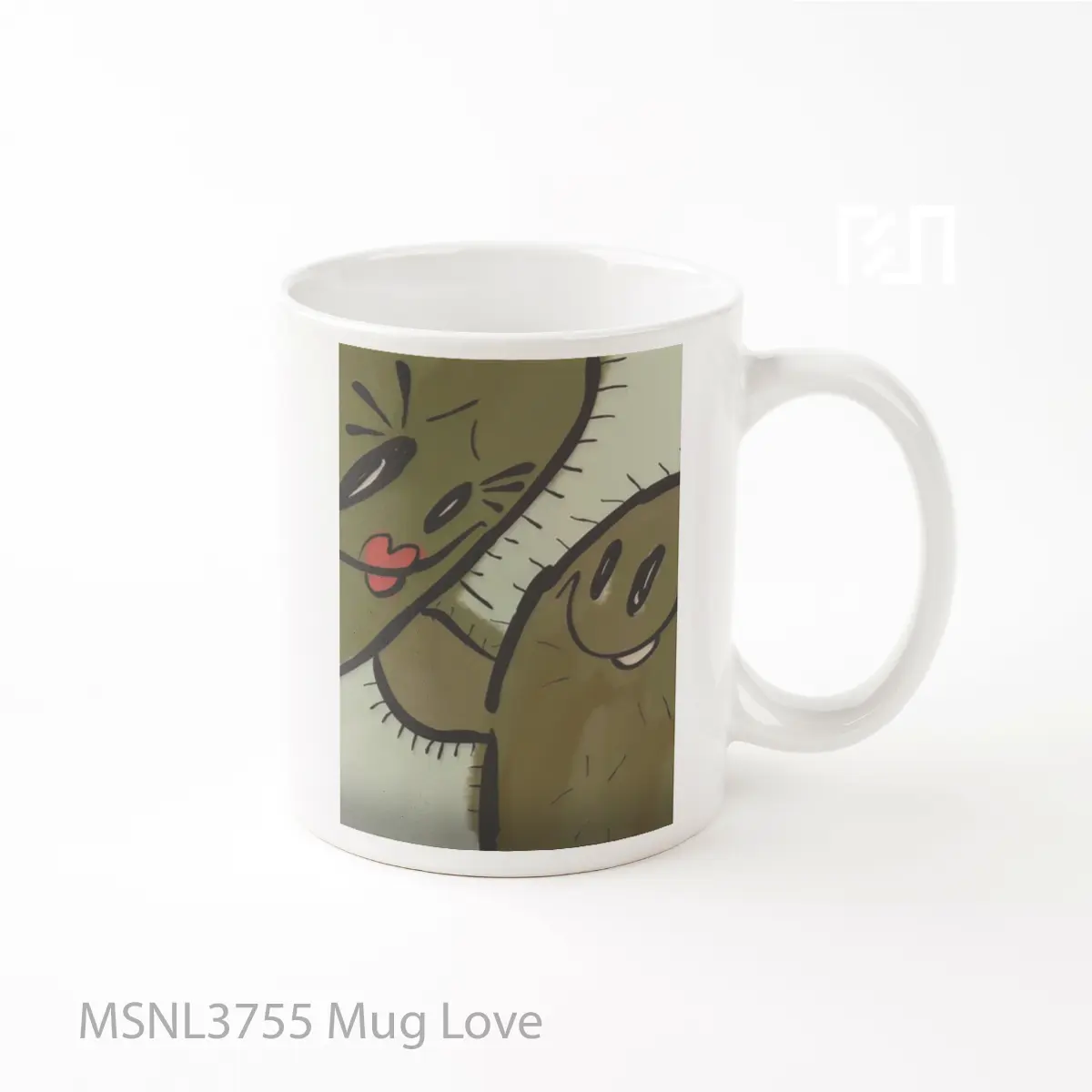 Mug Love Gelas Keramik Tema Film MSNL3755
