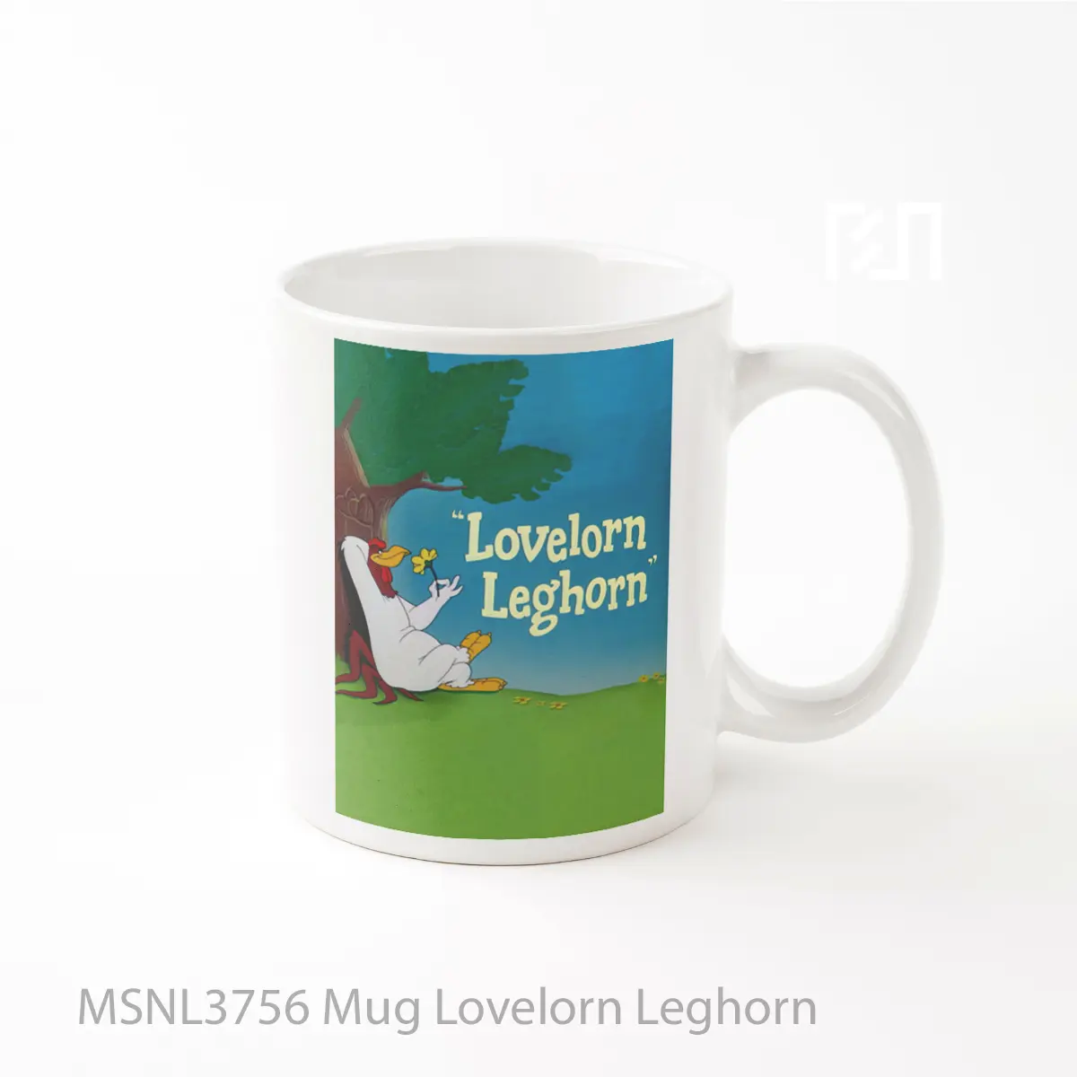 Mug Lovelorn Leghorn Gelas Keramik Tema Film MSNL3756