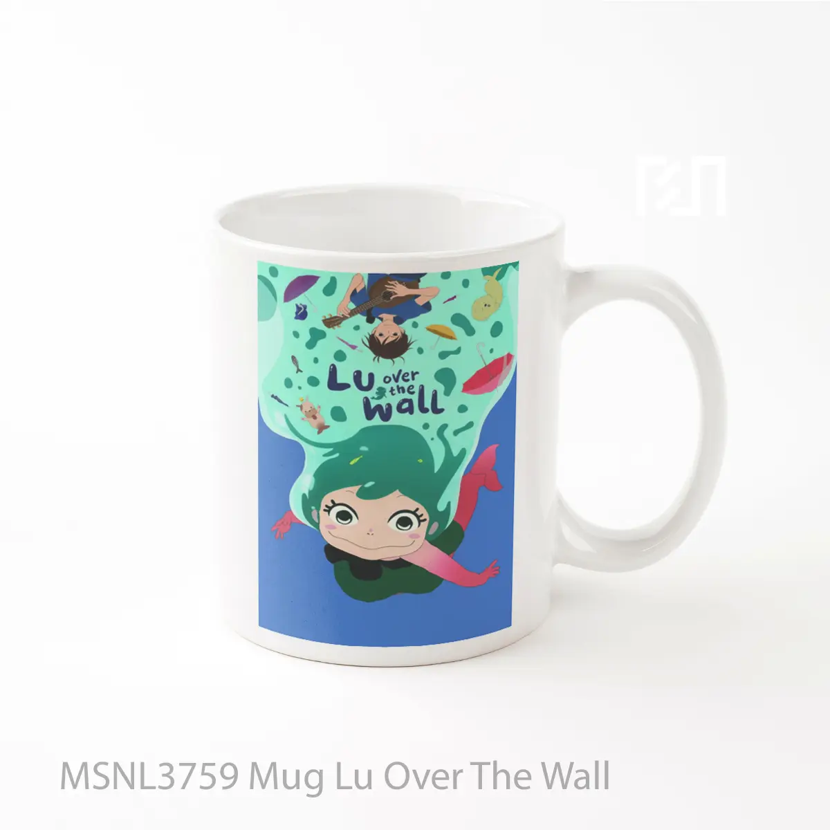 Mug Lu Over The Wall Gelas Keramik Tema Film MSNL3759