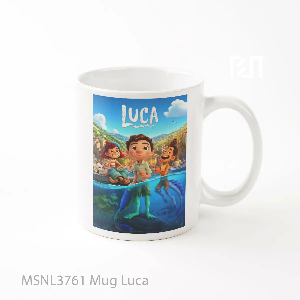 Mug Luca Gelas Keramik Tema Film MSNL3761