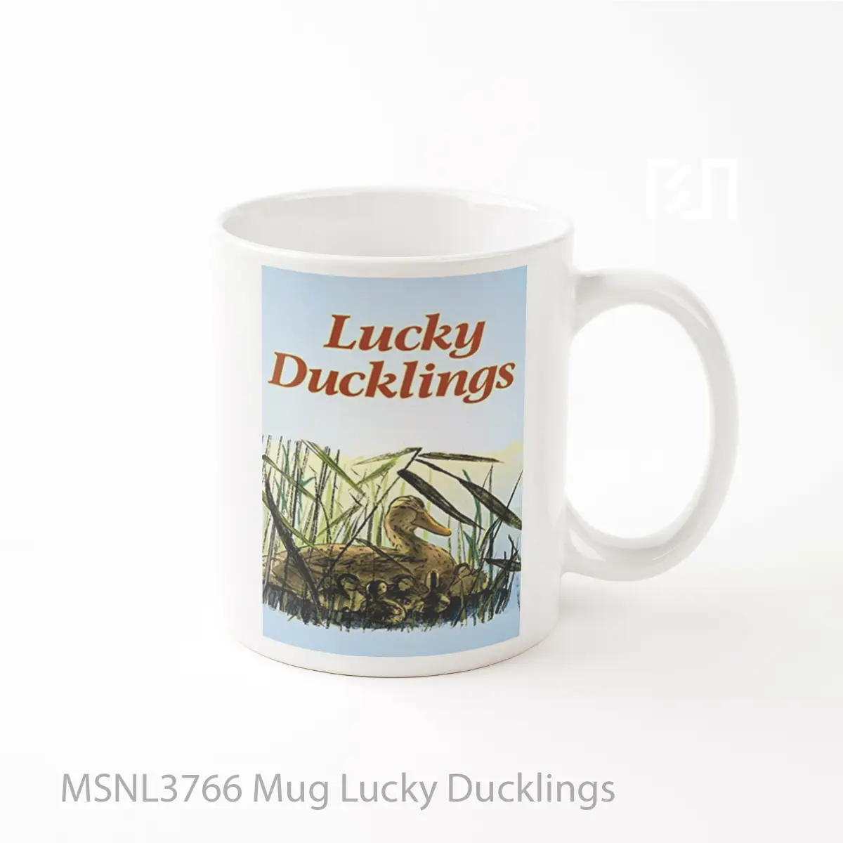 Mug Lucky Ducklings Gelas Keramik Tema Film MSNL3766