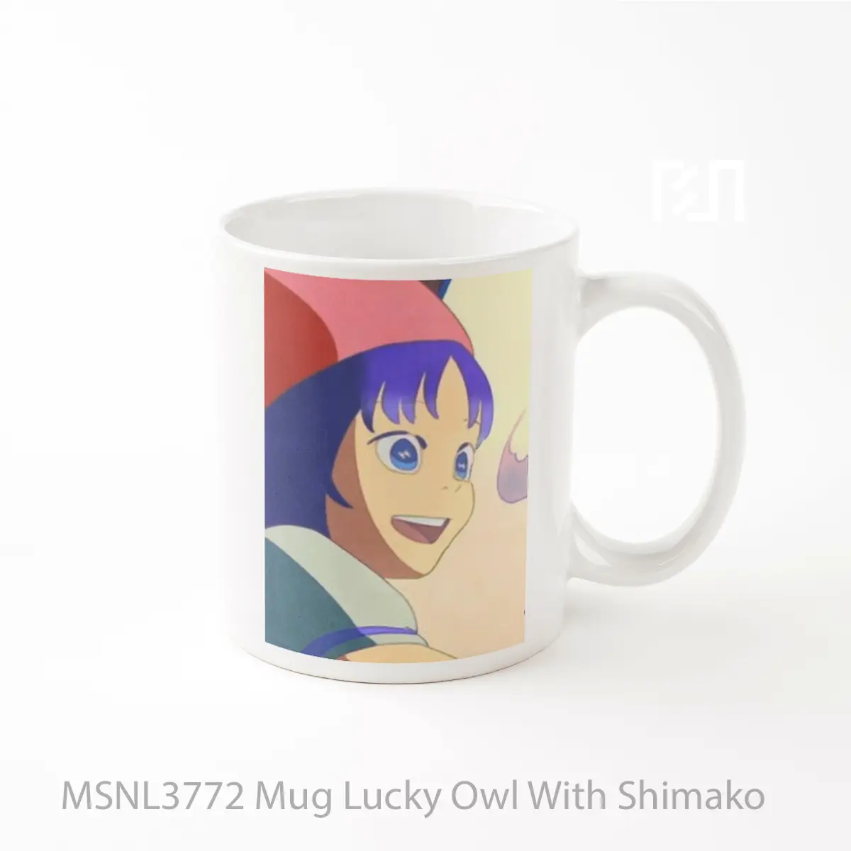 Mug Lucky Owl With Shimako Gelas Keramik Tema Film MSNL3772