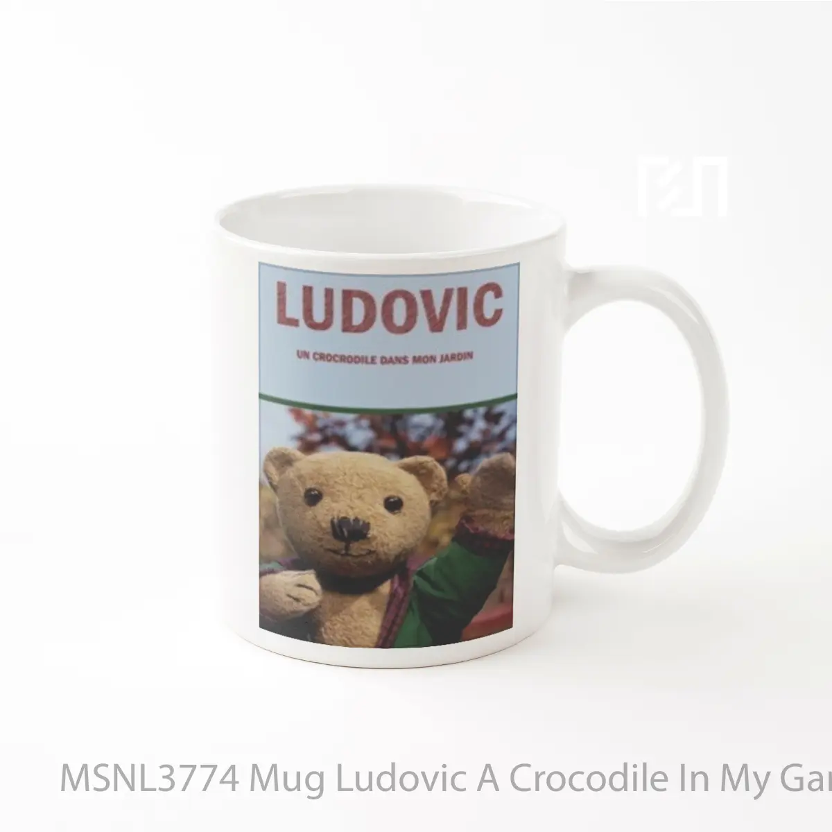Mug Ludovic A Crocodile In My Garden Gelas Keramik Tema Film MSNL3774