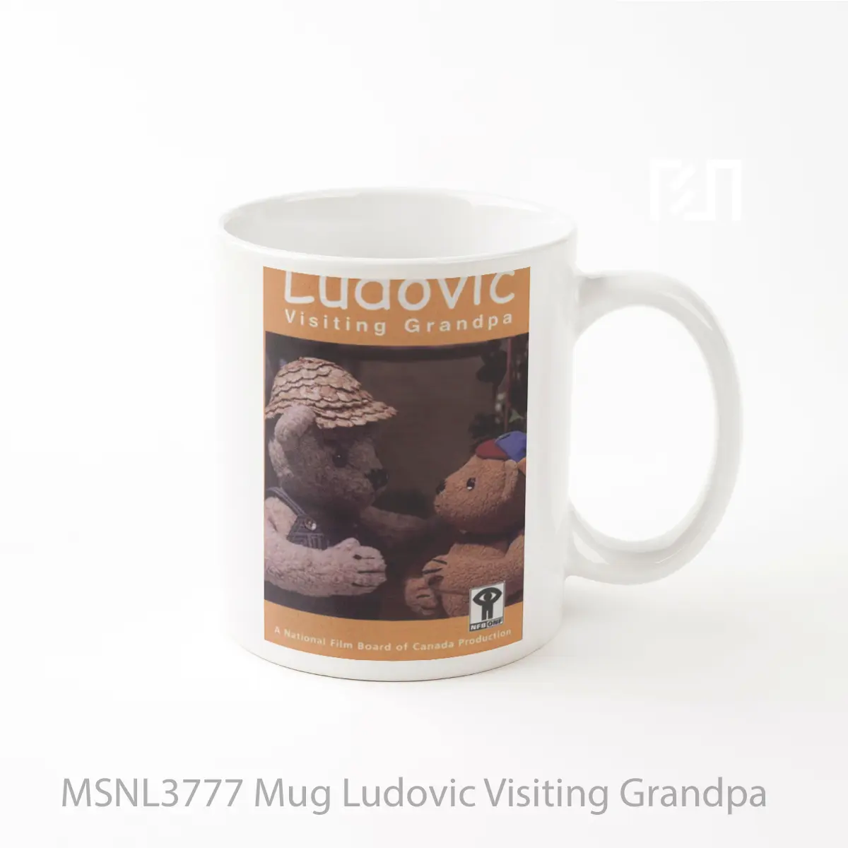 Mug Ludovic Visiting Grandpa Gelas Keramik Tema Film MSNL3777