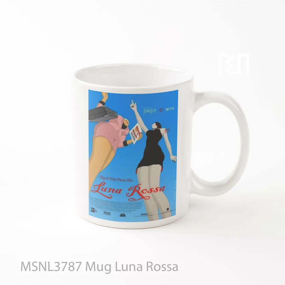 Mug Luna Rossa Gelas Keramik Tema Film MSNL3787