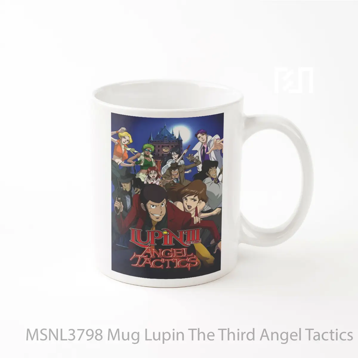 Mug Lupin The Third Angel Tactics Gelas Keramik Tema Film MSNL3798