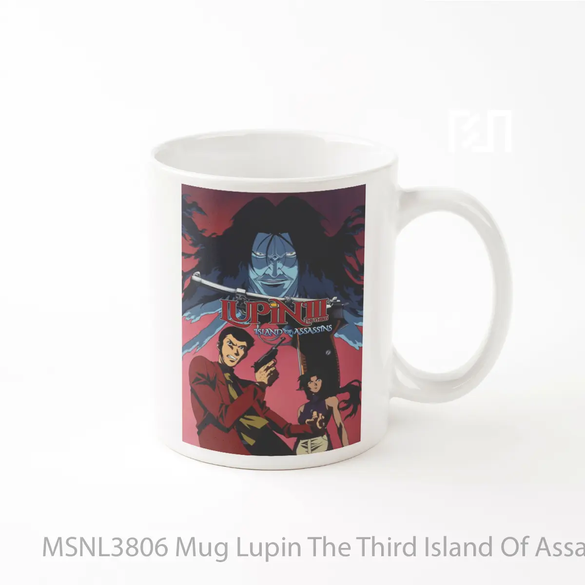 Mug Lupin The Third Island Of Assassins Gelas Keramik Tema Film MSNL3806