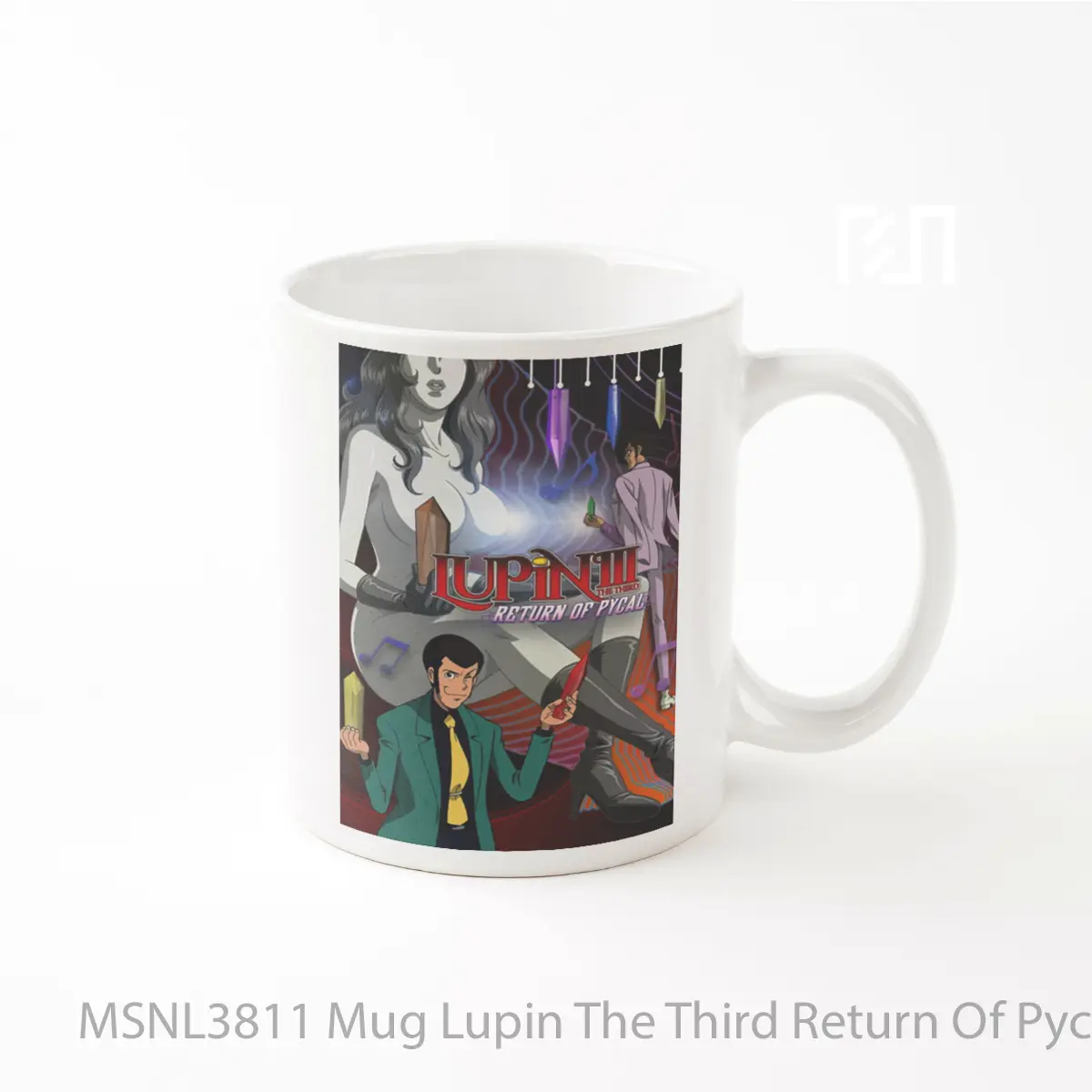 Mug Lupin The Third Return Of Pycal Gelas Keramik Tema Film MSNL3811