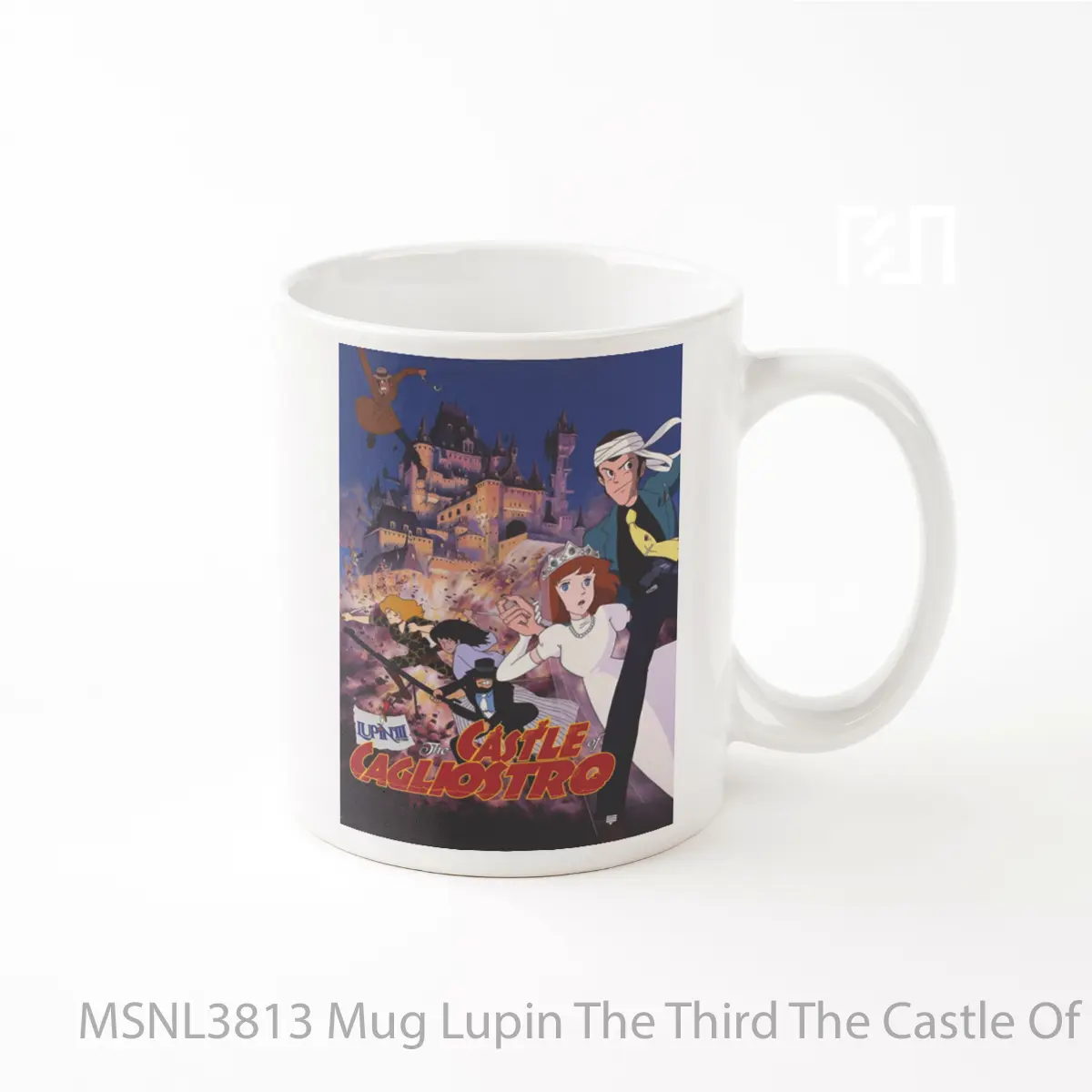 Mug Lupin The Third The Castle Of Cagliostro Gelas Keramik Tema Film MSNL3813