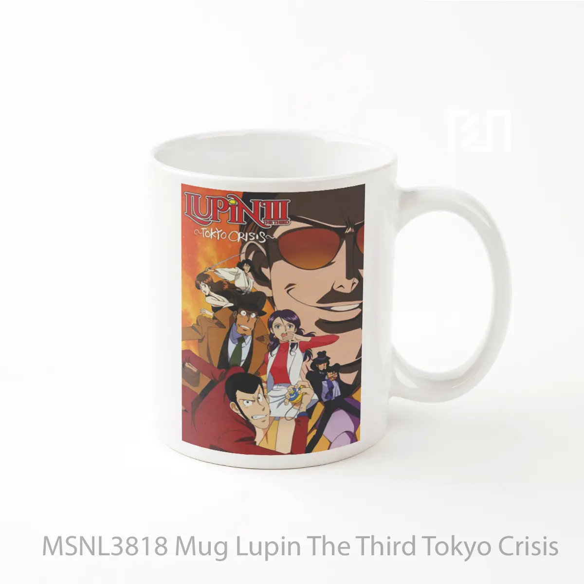 Mug Lupin The Third Tokyo Crisis Gelas Keramik Tema Film MSNL3818