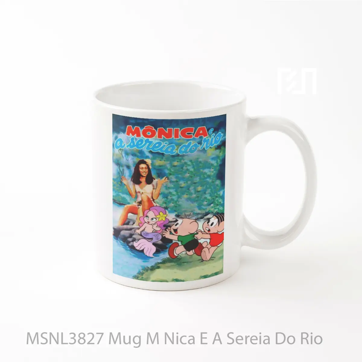 Mug M Nica E A Sereia Do Rio Gelas Keramik Tema Film MSNL3827