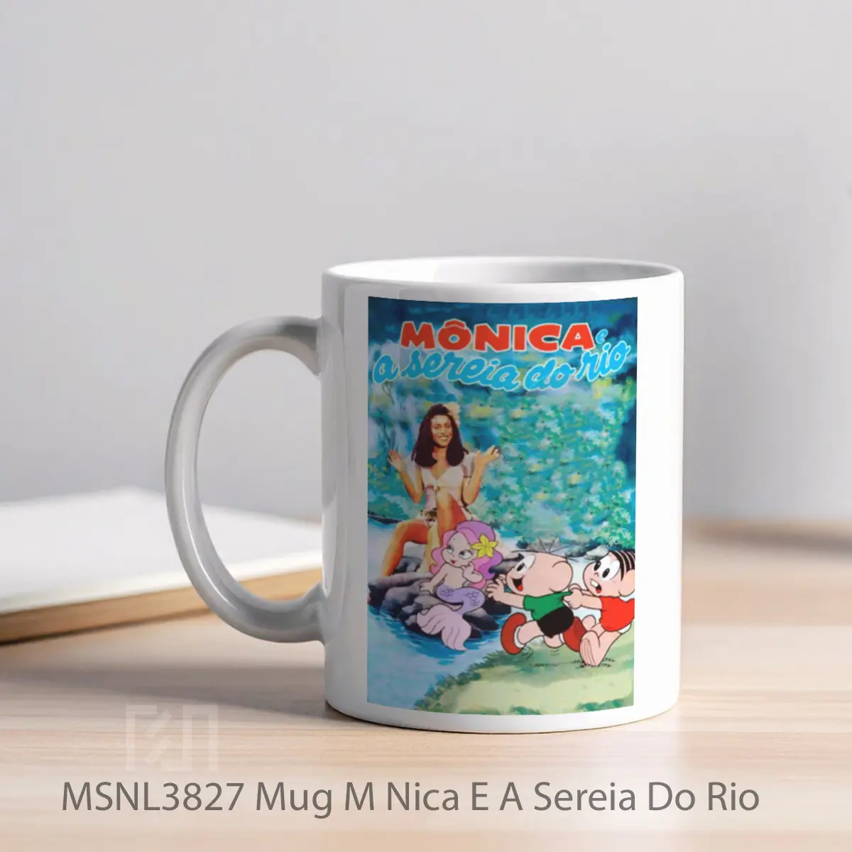 Mug M Nica E A Sereia Do Rio Gelas Keramik Tema Film MSNL3827 - Tampak Kiri