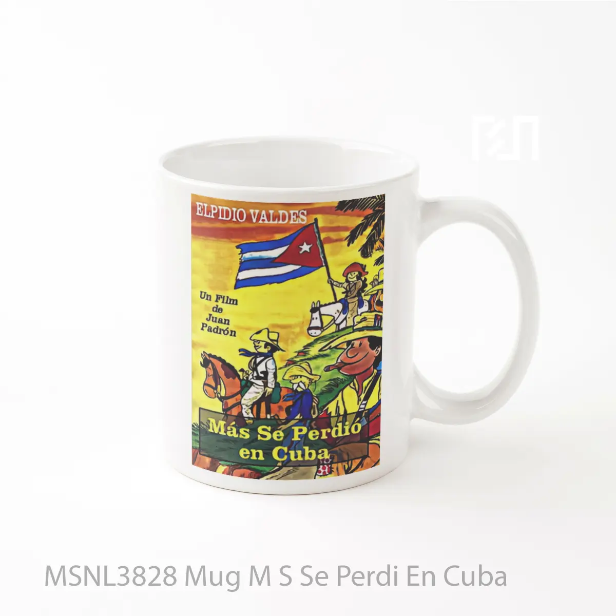 Mug M S Se Perdi En Cuba Gelas Keramik Tema Film MSNL3828