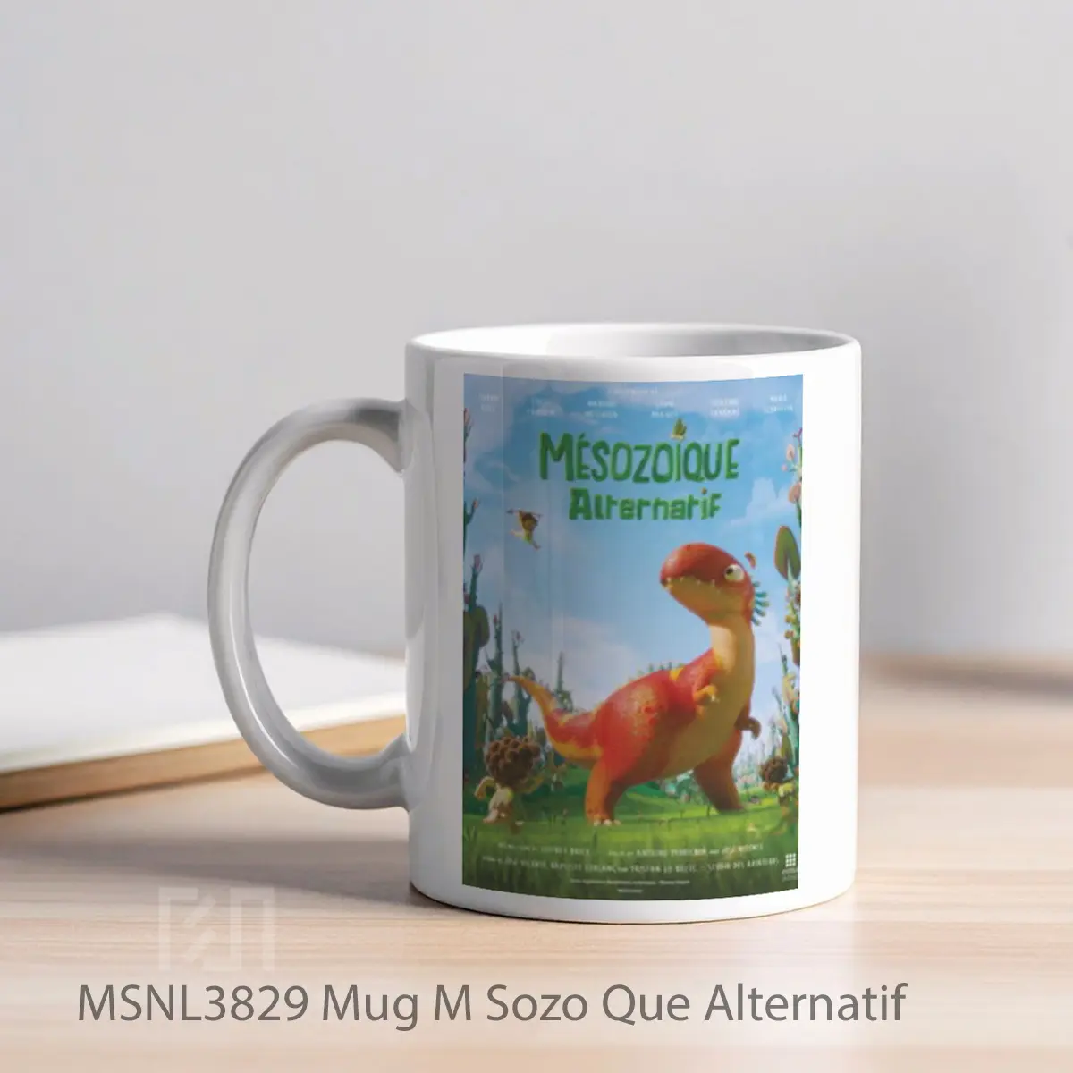 Mug M Sozo Que Alternatif Gelas Keramik Tema Film MSNL3829 - Tampak Kiri