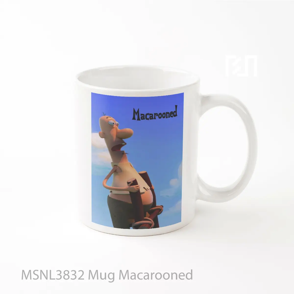Mug Macarooned Gelas Keramik Tema Film MSNL3832