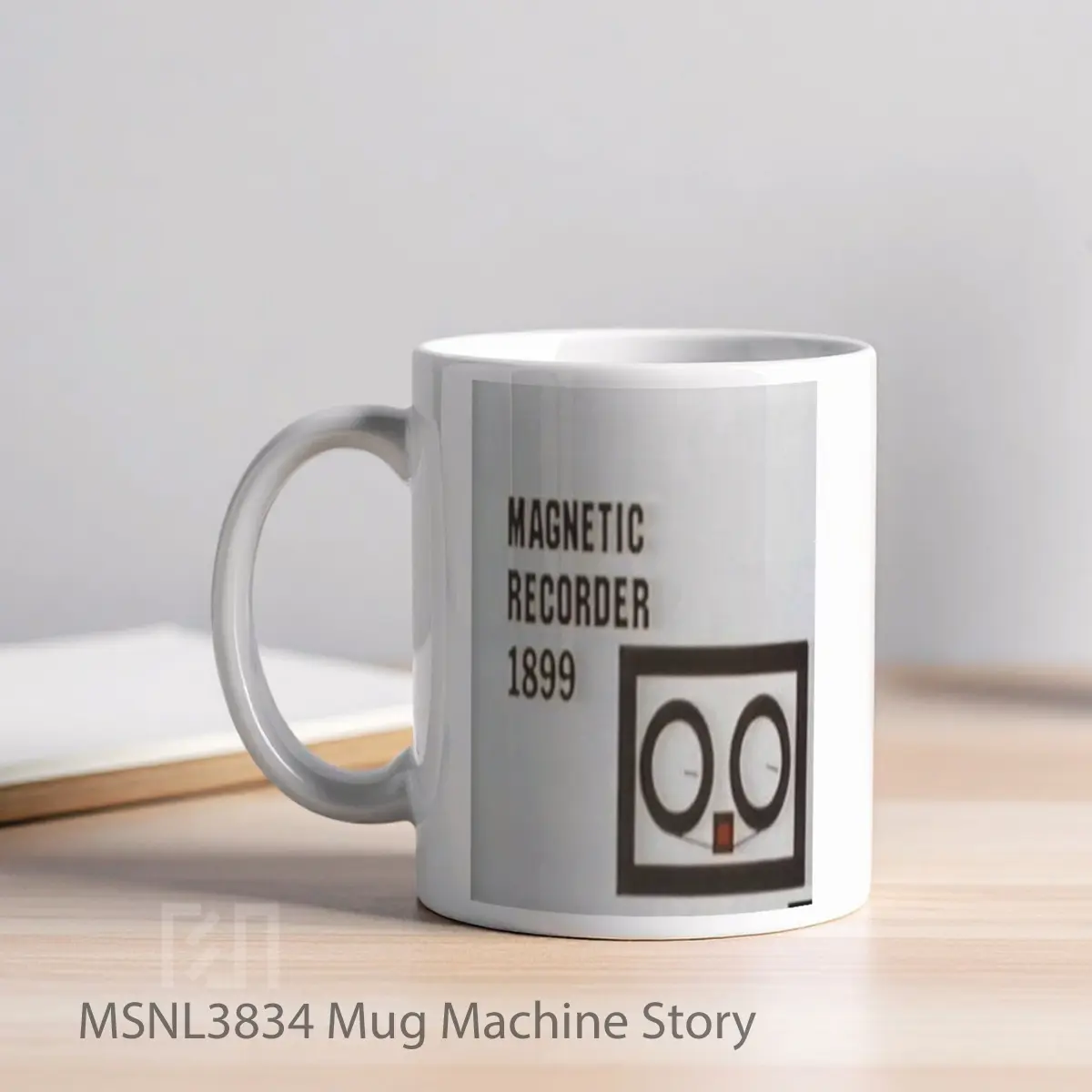 Mug Machine Story Gelas Keramik Tema Film MSNL3834 - Tampak Kiri