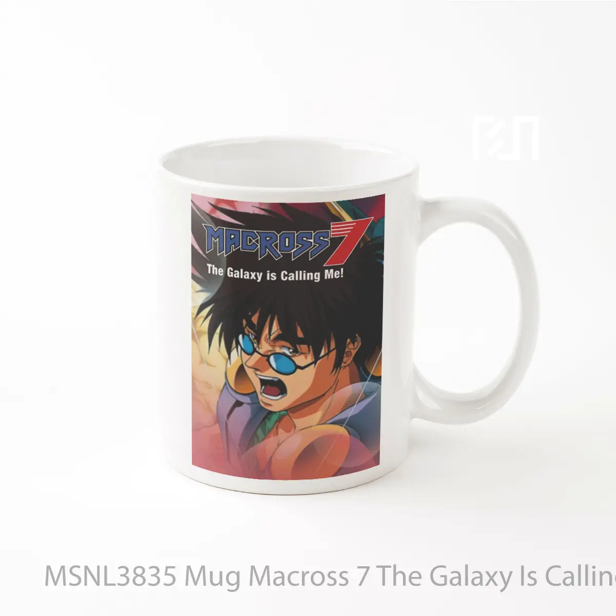 Mug Macross 7 The Galaxy Is Calling Me Gelas Keramik Tema Film MSNL3835