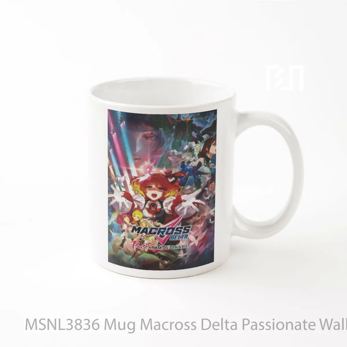 Mug Macross Delta Passionate Walk Re Gelas Keramik Tema Film MSNL3836