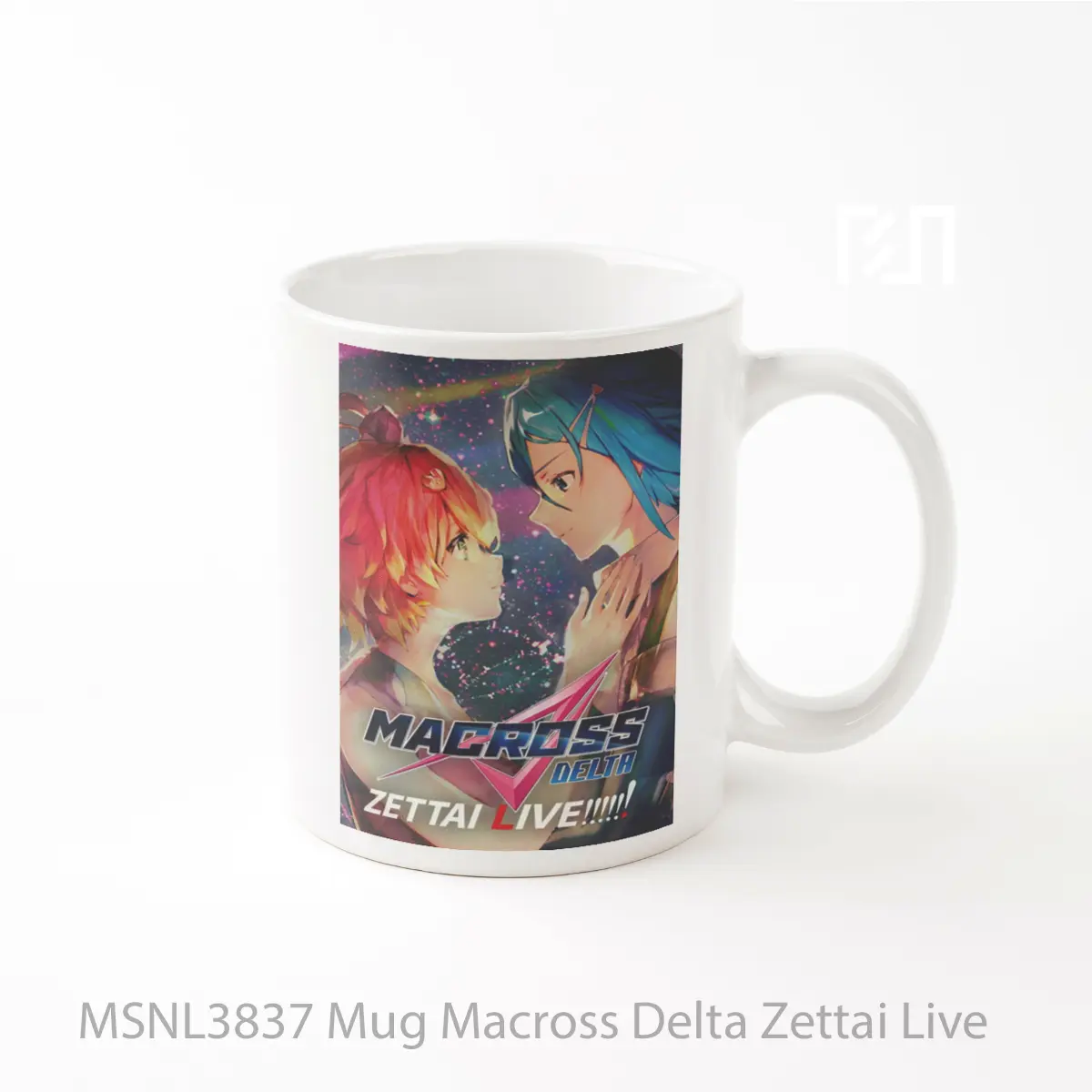 Mug Macross Delta Zettai Live Gelas Keramik Tema Film MSNL3837