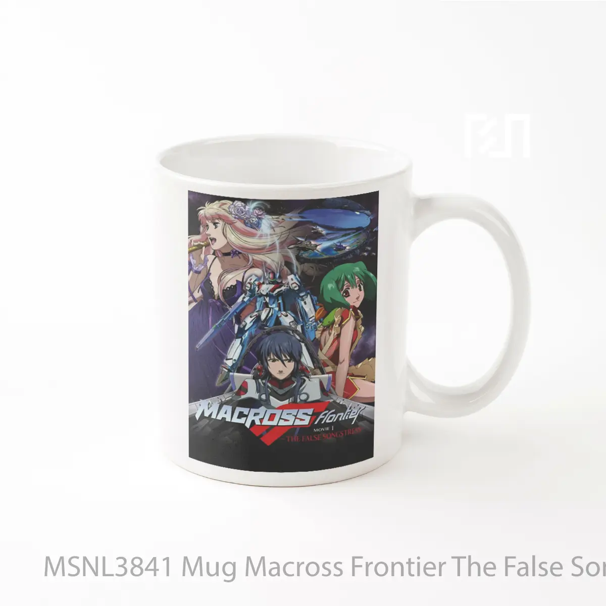 Mug Macross Frontier The False Songstress Gelas Keramik Tema Film MSNL3841