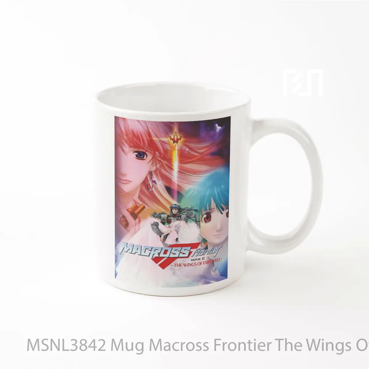Mug Macross Frontier The Wings Of Farewell Gelas Keramik Tema Film MSNL3842