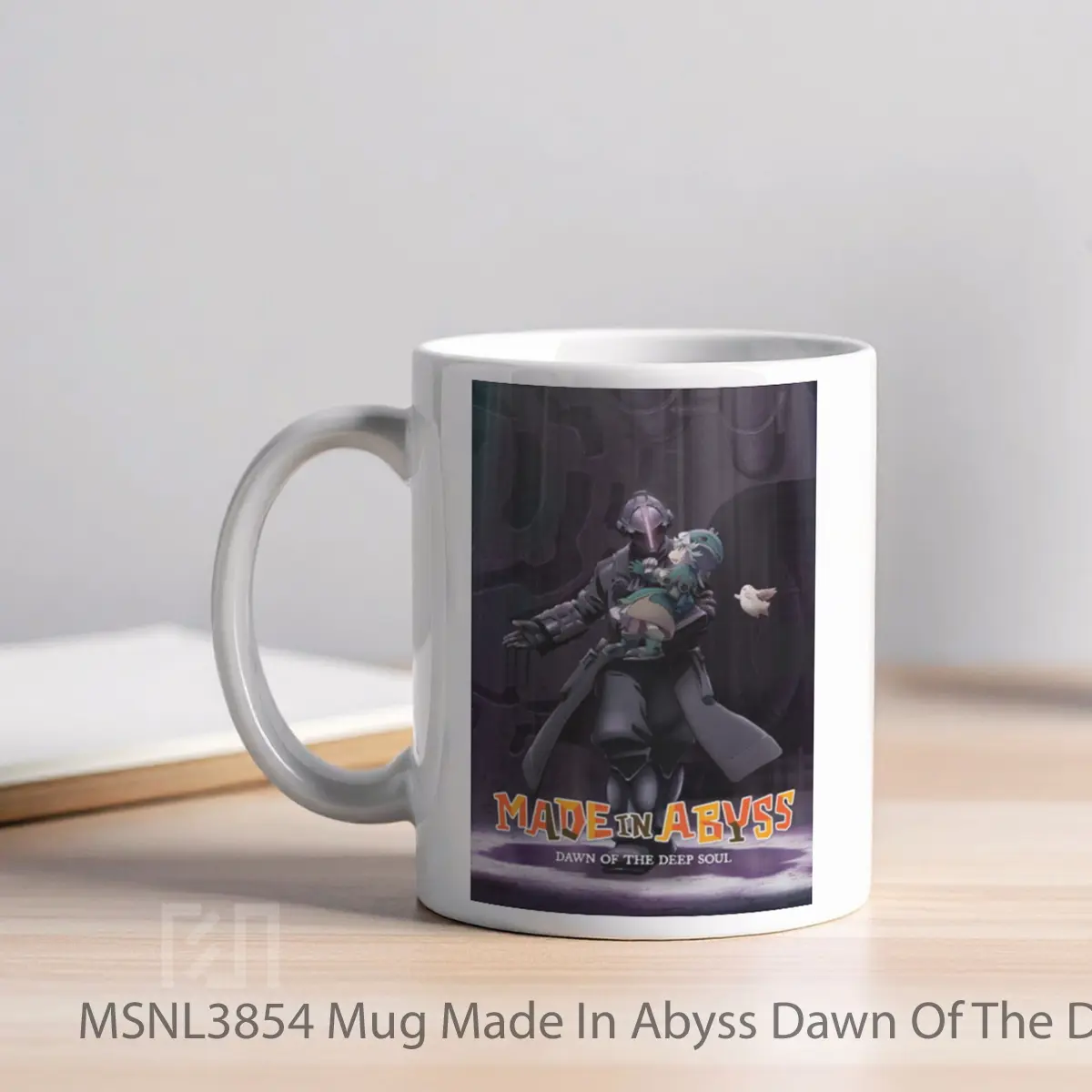 Mug Made In Abyss Dawn Of The Deep Soul Gelas Keramik Tema Film MSNL3854 - Tampak Kiri