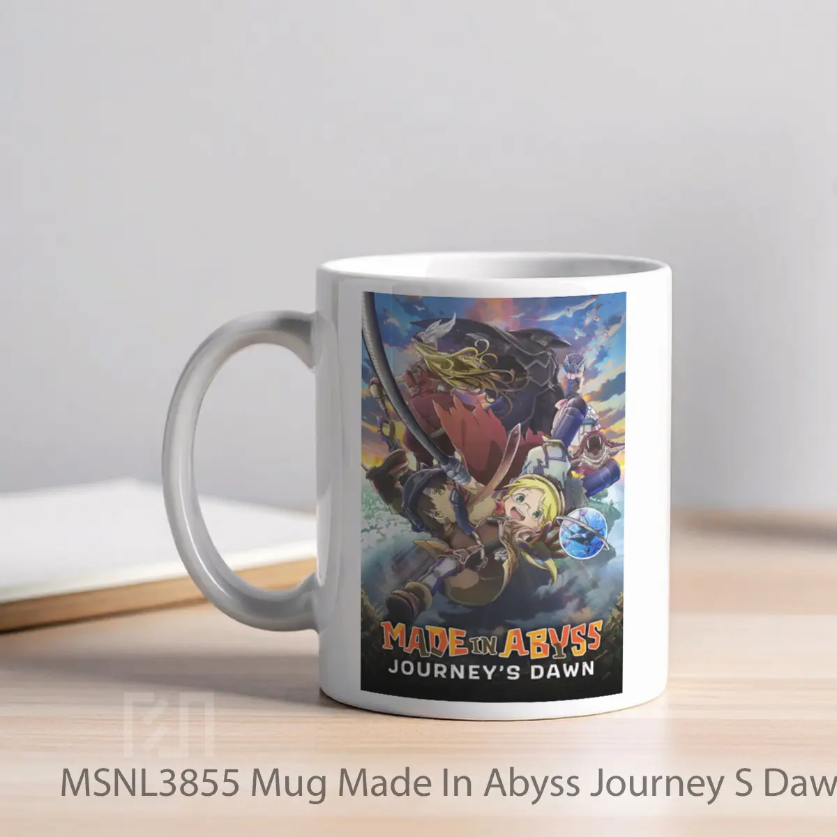 Mug Made In Abyss Journey S Dawn Gelas Keramik Tema Film MSNL3855 - Tampak Kiri