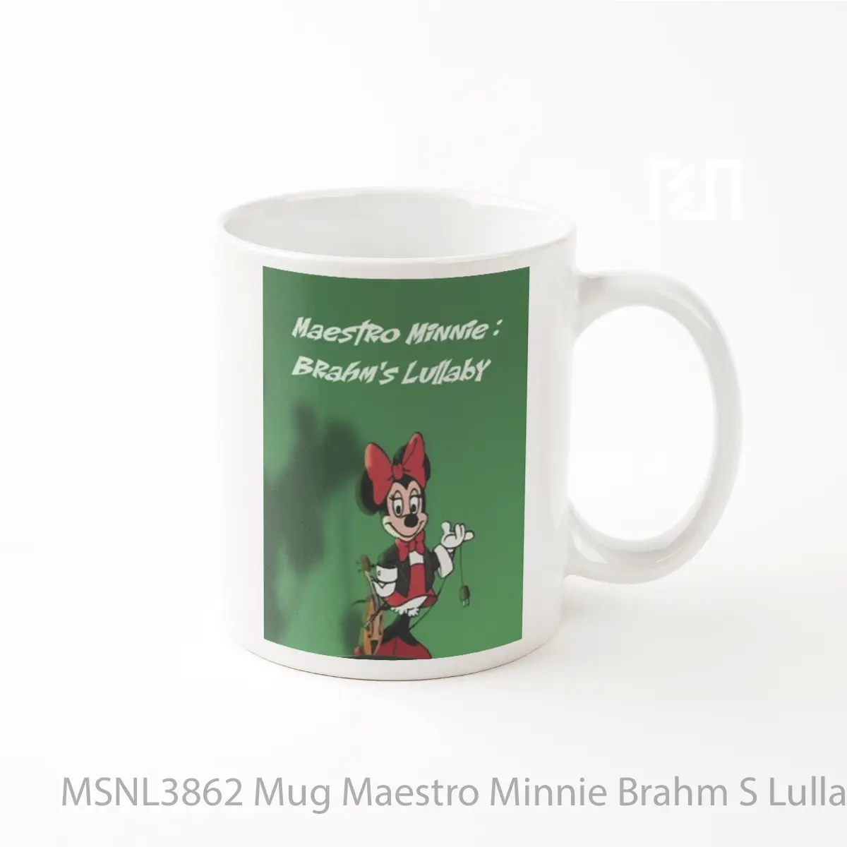 Mug Maestro Minnie Brahm S Lullabye Gelas Keramik Tema Film MSNL3862
