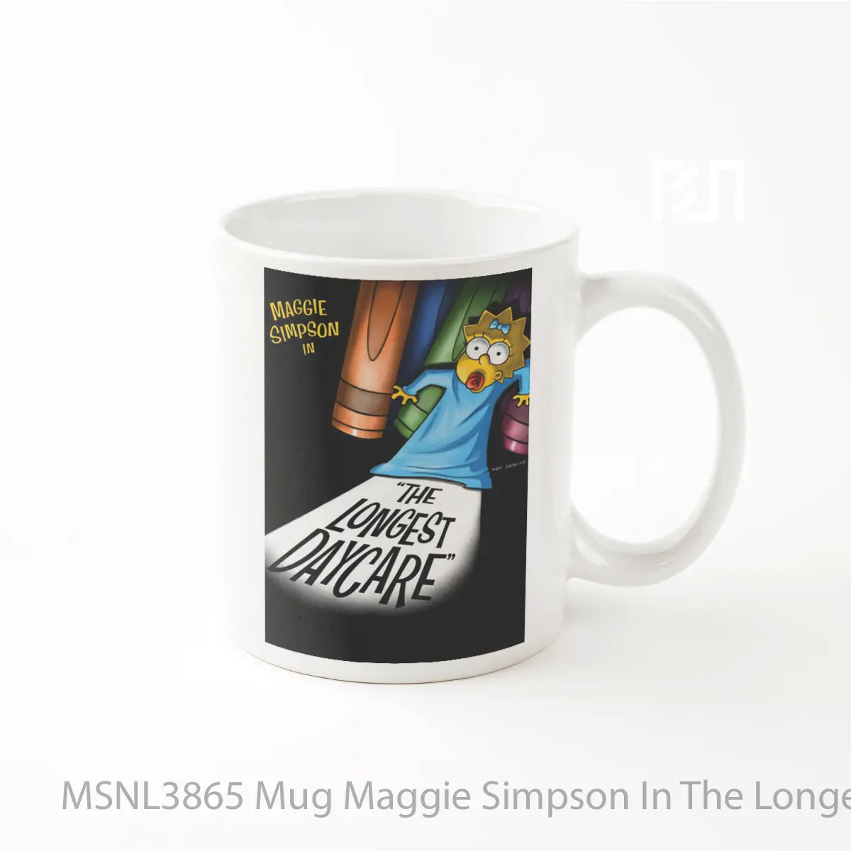 Mug Maggie Simpson In The Longest Daycare Gelas Keramik Tema Film MSNL3865