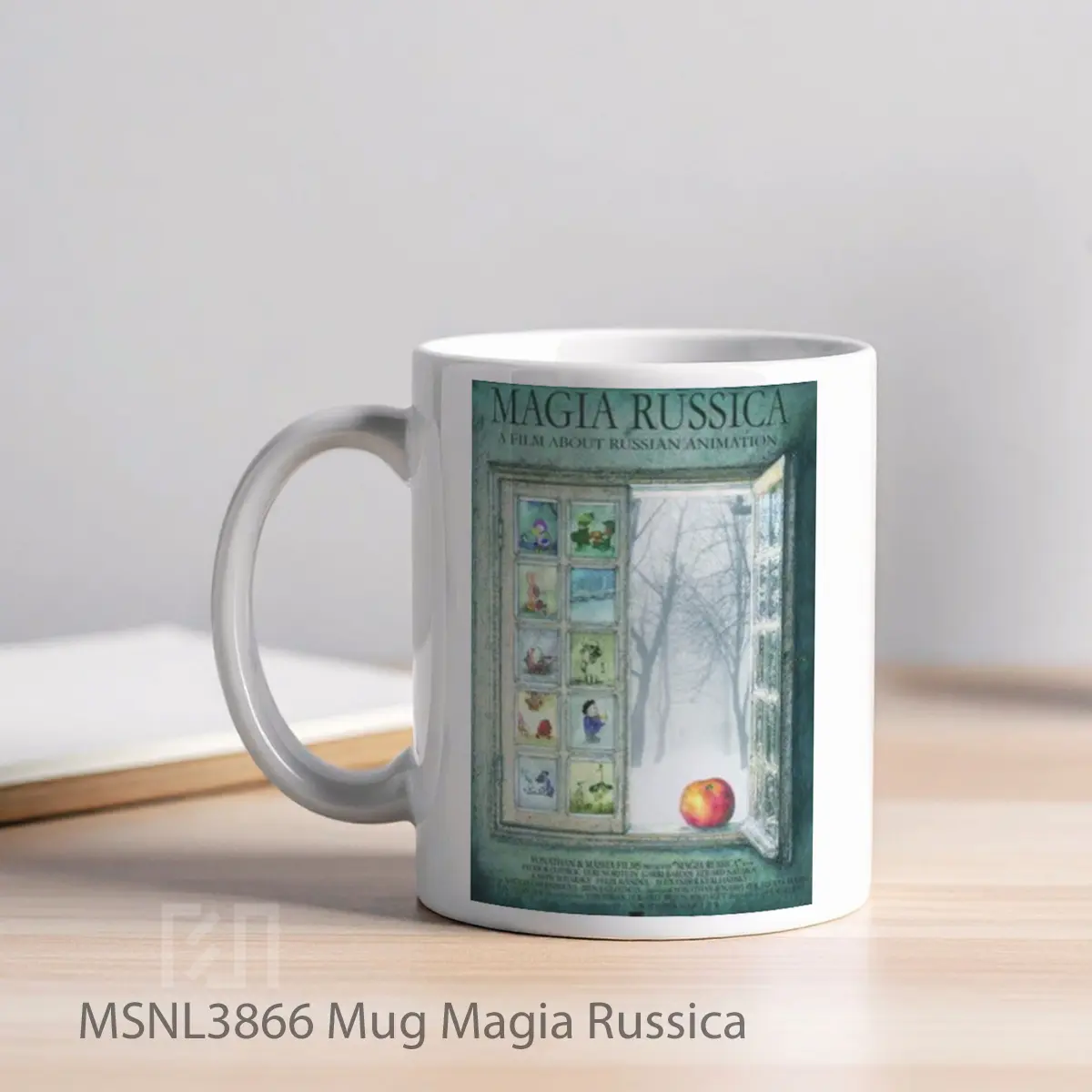 Mug Magia Russica Gelas Keramik Tema Film MSNL3866 - Tampak Kiri